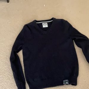 Express Mens V Neck Cotton Sweater